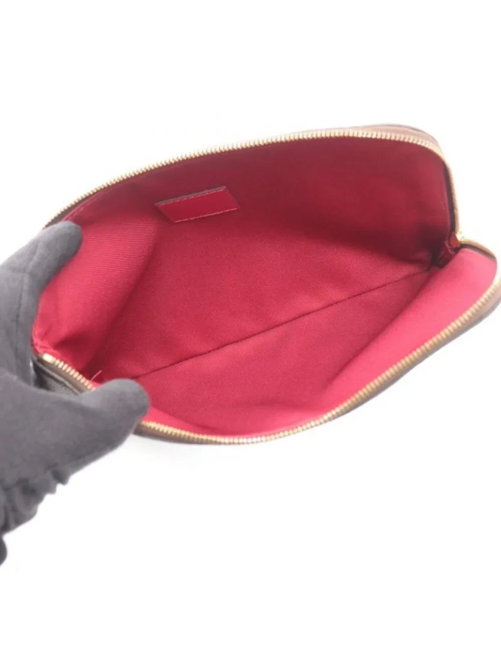 Louis Vuitton Clutch Etuy Voyage PM Fuchsia Canvas Etui - Picture 3 of 8